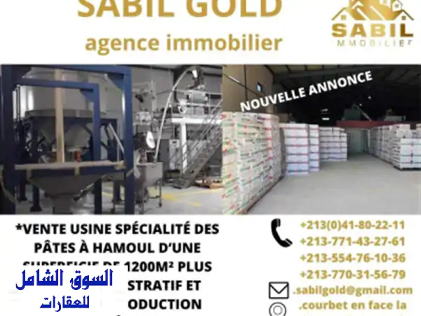 Vente Usine Oran Oran