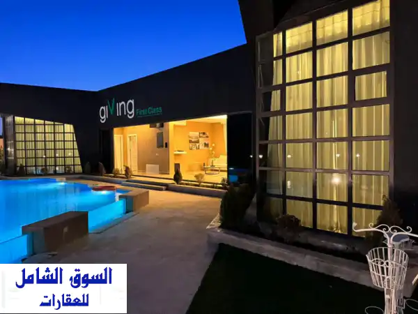 شاليهات ومزارع داخل giving compound في الاردن . عمان. القسطل