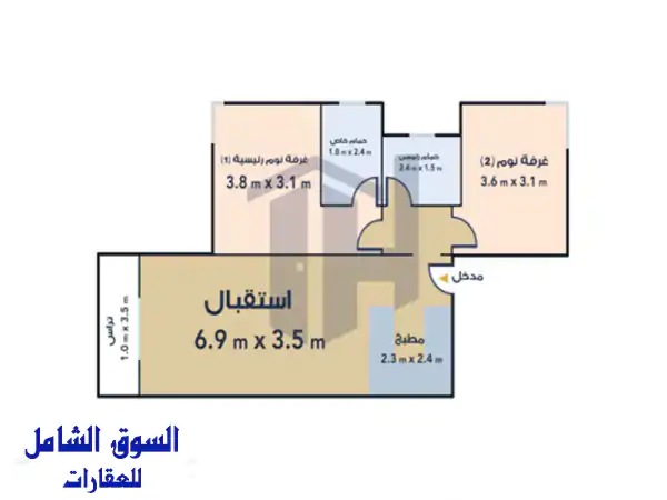 شاليه لإعادة البيع 107 م ( Plage ) سيدي عبد الرحمن