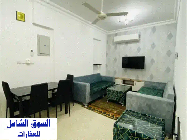 شقة مؤثثة راقية2 BHK free Wifi u0026 water الأنصب بنفس بناية باسكن روبنزfullyfurnished Elegant flat