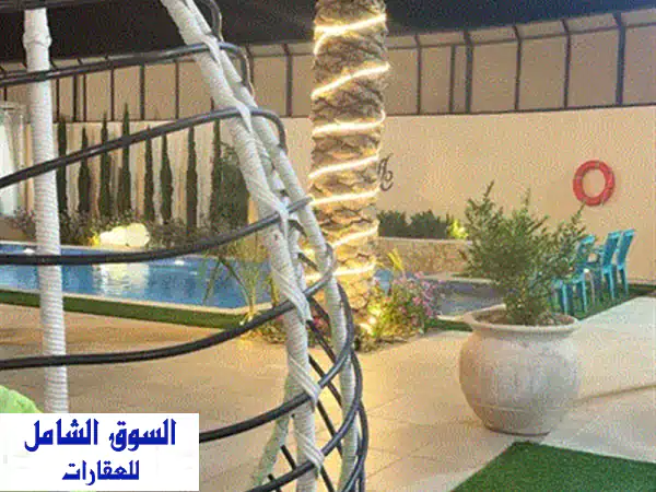 شاليه البطل  Hero’s Chalet الرامة البحر الميت  شاليه فاخر 5 نجوم للايجار