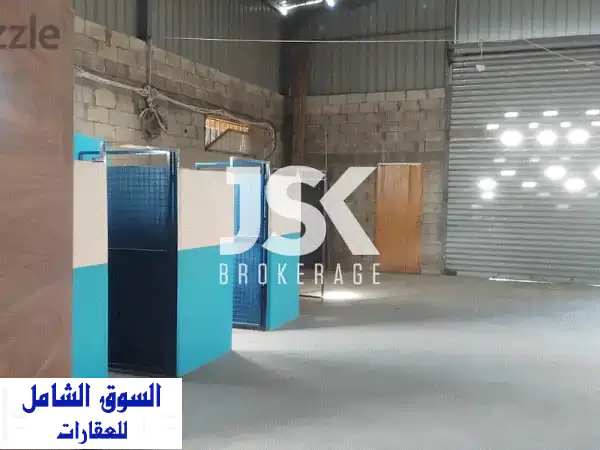 L16486Industrial Warehouse For Rent in Jbeil, Blat