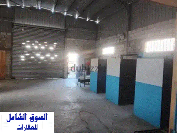 L16486Industrial Warehouse For Rent in Jbeil, Blat