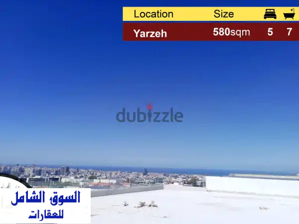 Yarze 580m2 + 250m2 Terrace  New Duplex  Luxury  Killer View