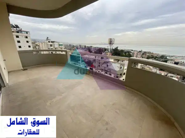 A 179m2 apartment + open sea view for sale in Dbaye