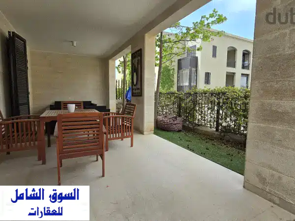 Apartment 210 m² with garden 75 m² for sale in Beit Miskشقة 210 م