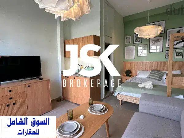 L13921Fully Renovated Studio for Sale In Batroun