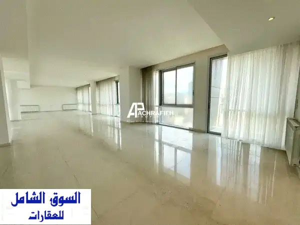 Open Panoramic View  Apartment For Rent In Achrafieh