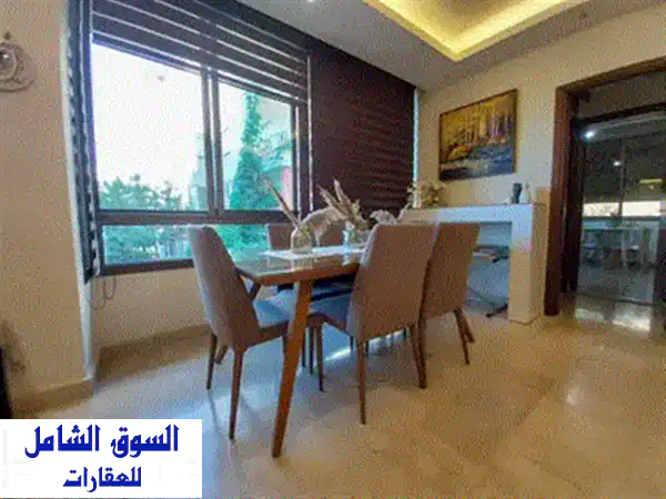 PAYMENT FACILITIES 118 SQM Fully Decorated Apartment in Zikrit, Metn