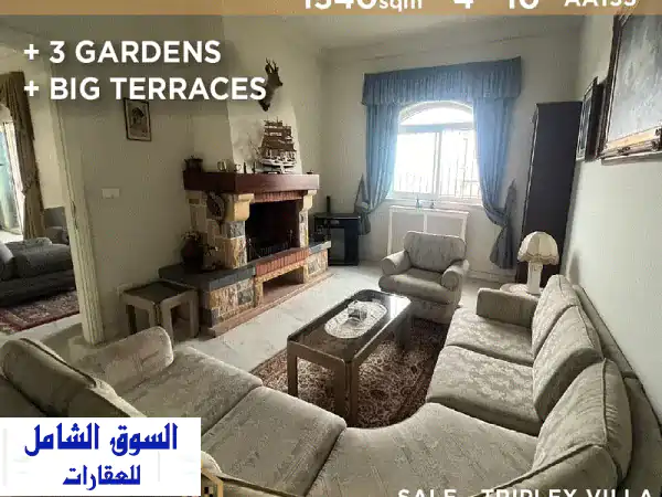 Villa triplex for sale in  Kornet al hamra AA153