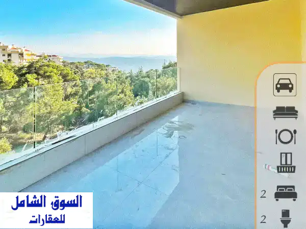 Douar  Brand New 120 m²  Huge Balcony  Open View  Catchy Investment