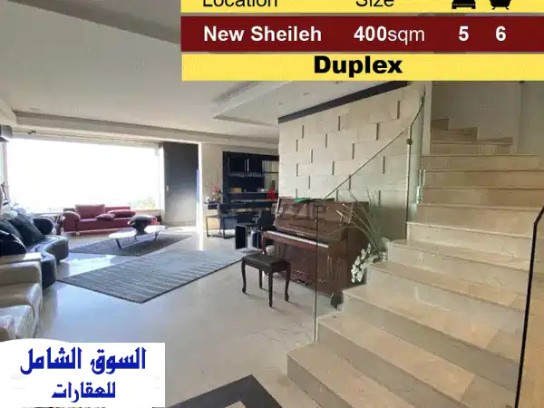 New Sheileh 400m2 Penthouse  Upgraded  Panoramic View  Unique