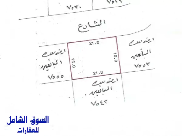 فرصة ذهبية! أرض للبيع في البسيتين - منطقة حيوية - 335م² -...