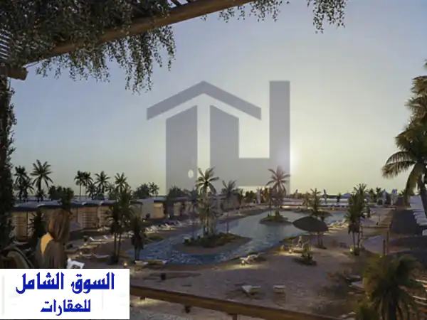 شاليه فاخر 114م² للبيع في Hacienda West رأس الحكمة - إطلالة بحرية خلابة!