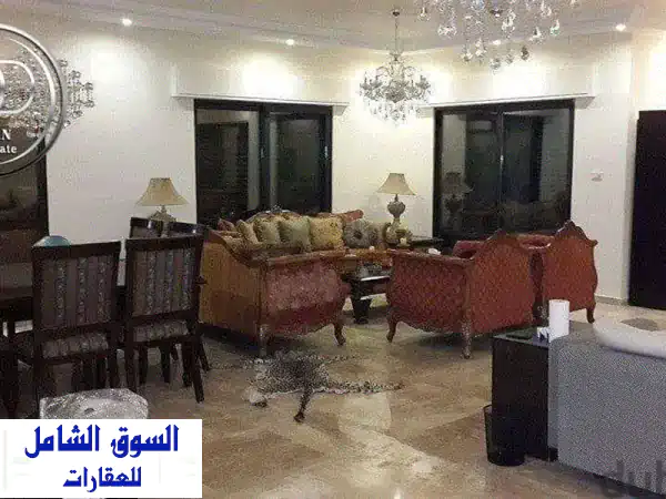 شقة مفروشة للايجار عبدون مساحة 350 م طابق ثالث...