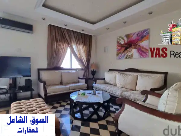 Ghadir 170m2  Well Maintained  HighEnd  Sea View  Furnished
