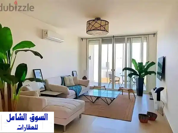 شاليه بنتهاوس أستلام فوري للبيع علي البحر مباشرا...