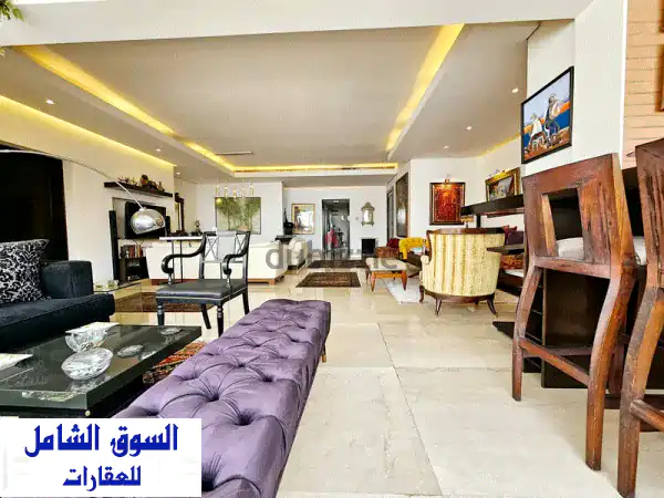 RA243410 Luxury apartment, 220 m, in Ain El Mrayseh is now for rent