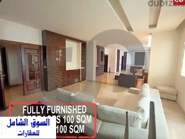 Fully furnished apartment FOR SALE in Ain Saadeu002 Fعين سعادة REF#CG105804
