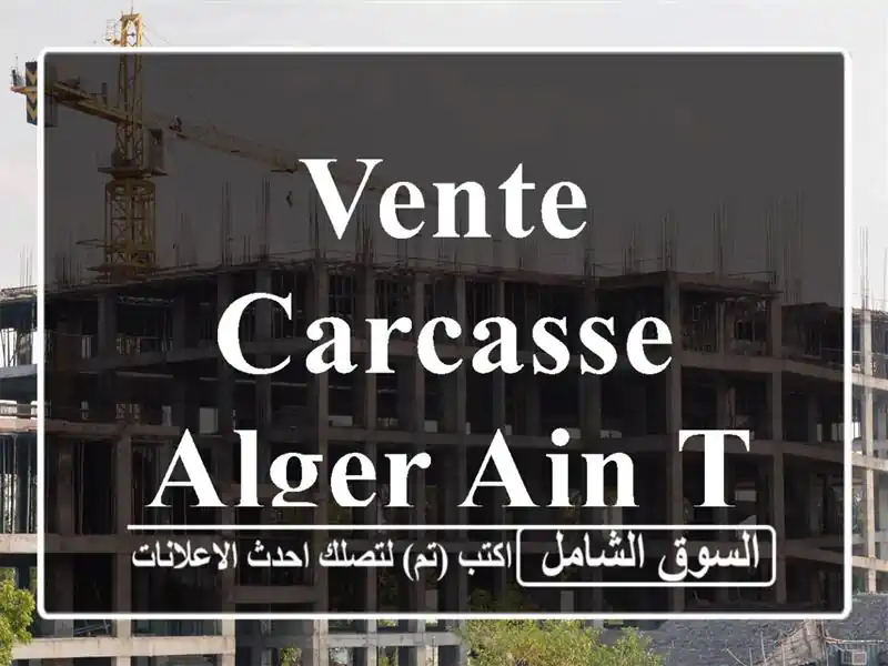 Vente Carcasse Alger Ain taya
