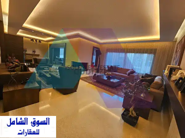 Fully decorated 245m2 apartment for sale in Mtayleb , Prime location