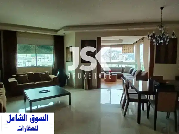 L15139 Fully Furnished Apartment with A Nice View For Sale in Jdeideh