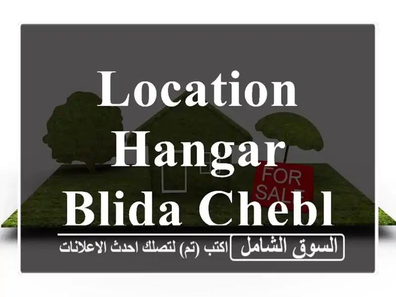 Location Hangar Blida Chebli