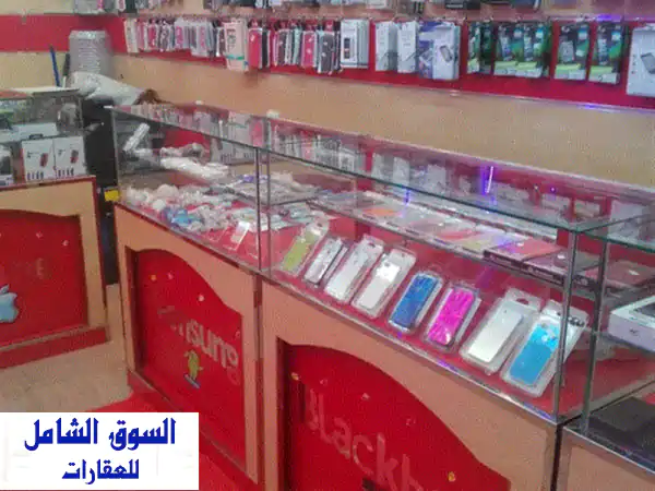 mobile shop for sale or rent in mahboula محل هواتف موقع حي للبيع...
