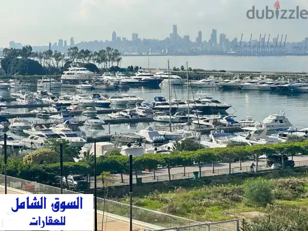 Waterfront City Dbayehu002 F Apartment for Rent 1800$u002 F Full Marina View