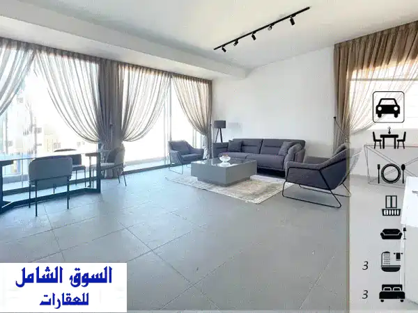 Ashrafieh  High End 3 Bedrooms Apartment  Huge Balcony  View