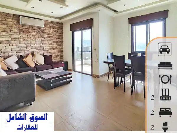 Mansourieh  Furnishedu002 FEquipped 120 m² + 120 m² Terrace  2 Balconies