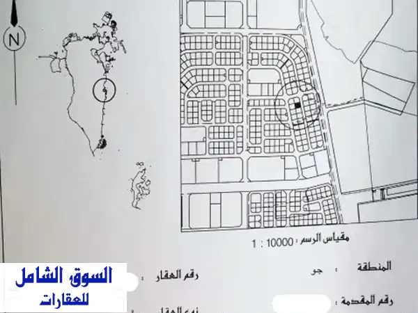 Land For Sale at Jaw /للبيع ارض بمنطقه جو