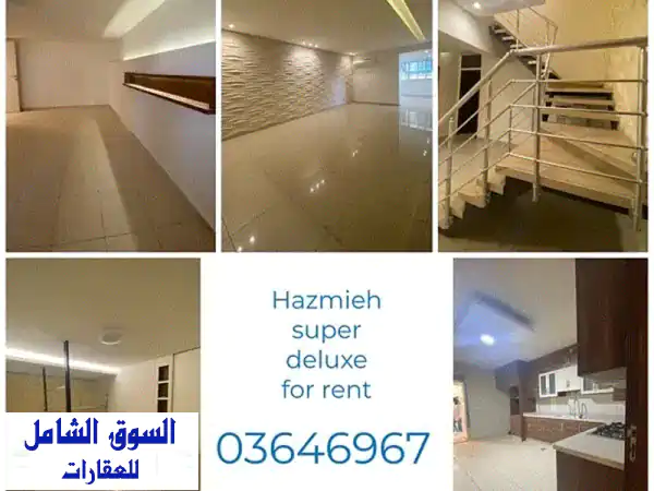 super deluxe for rent in hazmieh