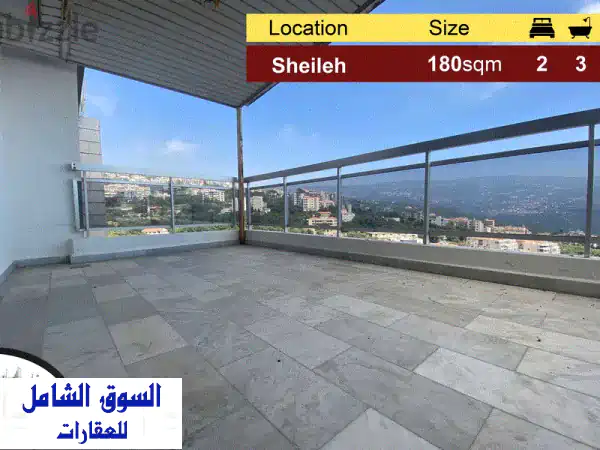 Sheileh 180m2  Luxurious Simplex  Prime Location  Panoramic View