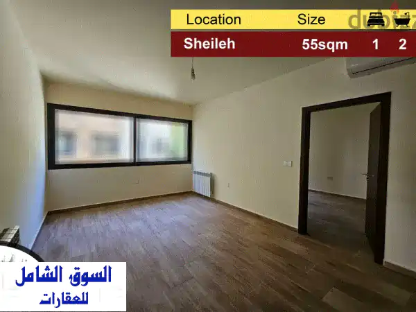 Sheileh 55m2  Well Maintained  Cozy Apartment  Open View  TO