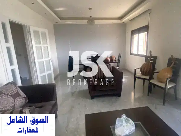 L15018Apartment With Roof & A Beautiful Seaview for Sale In Dbayeh