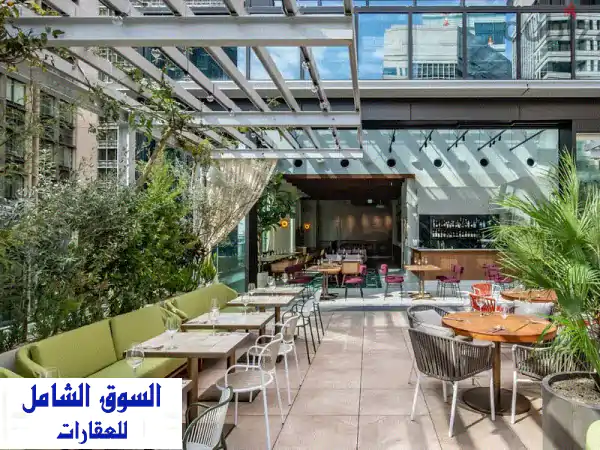 RESTAURANT IN THE HEART OF MAR MKHAYEL + TERRACES  (400 SQ) , (AC838)