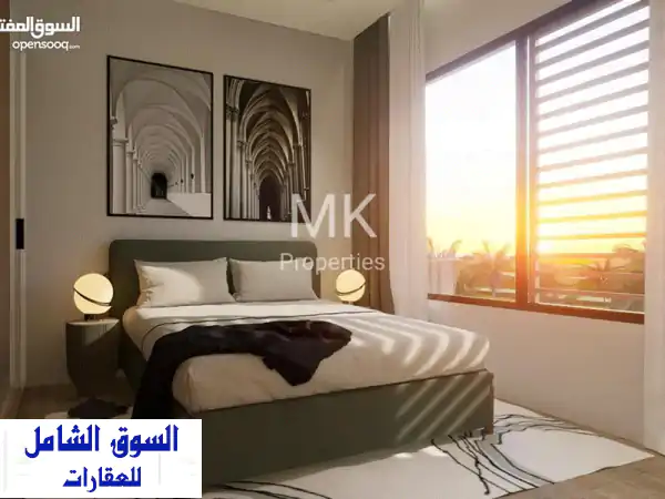 شقة فاخره/تملك حر/اقامه مدي الحياه/