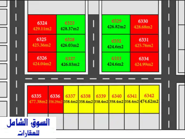 land plan for sale in the best residential location in al yasmine, ajman, close to sheikh mohammed ...