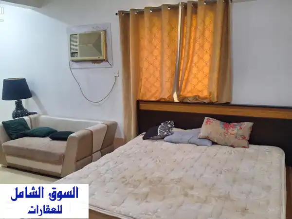 استوديو شامل للايجار 140 دينار for rent with ewa 140 bd