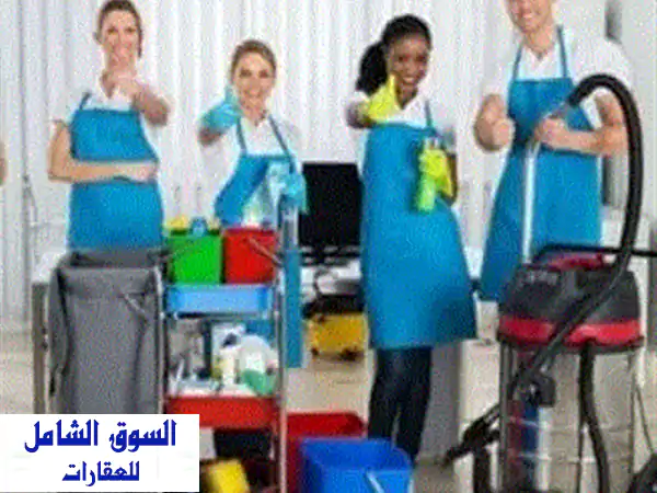 التنظيف والطبخ ورعاية الاطفال ورعاية العاملات منزليات