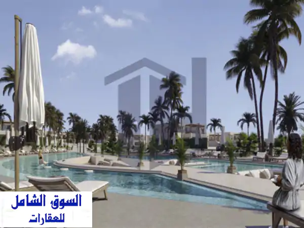 شاليه لاعادة البيع65م + 31م جاردن (hacienda west) راس الحكمة  7,183,634 ج بتسهيلات علي 7 سنوات <br/>• ...