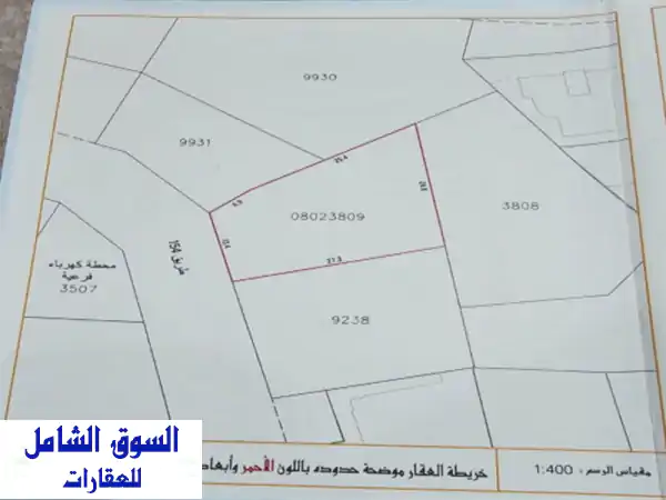 للبيع ارض في توبلي <br/>تقع خلف انصار جاليري <br/>وتقع قريبة من تويوتا بلازا <br/>التصنيف سكني rb <br/>السعر 24 ...