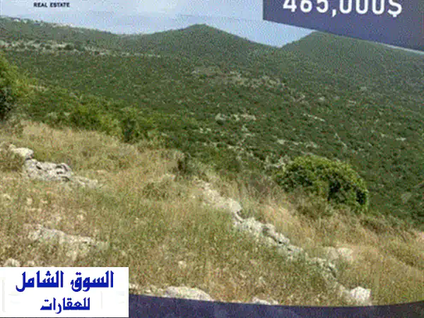 فرصة استثمارية لا تتكرر! أرض مميزة للبيع في عين المير 2140 م² | موقع حيوي ومفاوضة مع الجادين