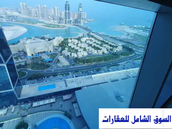 شقة فاخرة للإيجار بالدوحة: البرج الزجزاج B (لاجونا)...