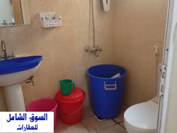 سكن مشترك راقي القضيبية | إيجار 50 د.ب شامل الكهرباء...