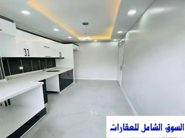 شقة 2+1 للبيع في اسنيورت، إسطنبول (Guzelyurt) | 100م²، طابق 3 | تمويل عقاري ميسر | $45,000
