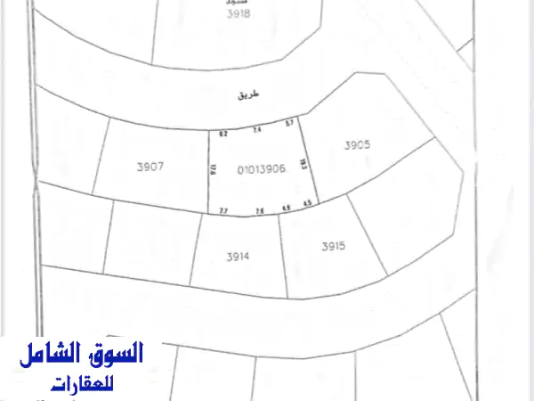 فرصة استثمارية لا تُعوض! أرض سكنية مميزة للبيع في...