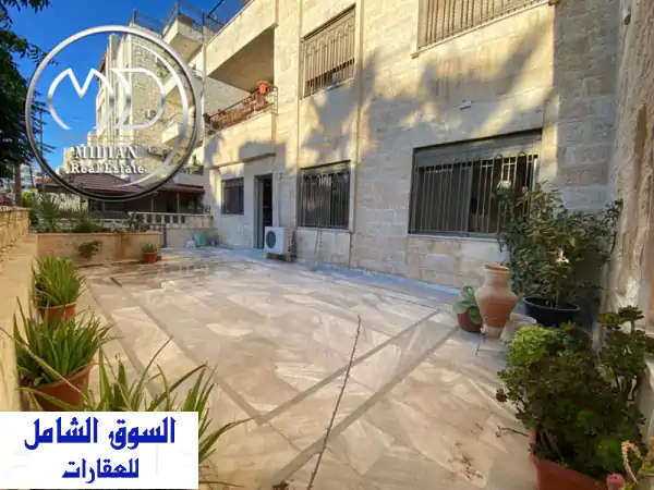 شقة أرضية فاخرة للبيع بحديقة وتراس خاص (120م) في...