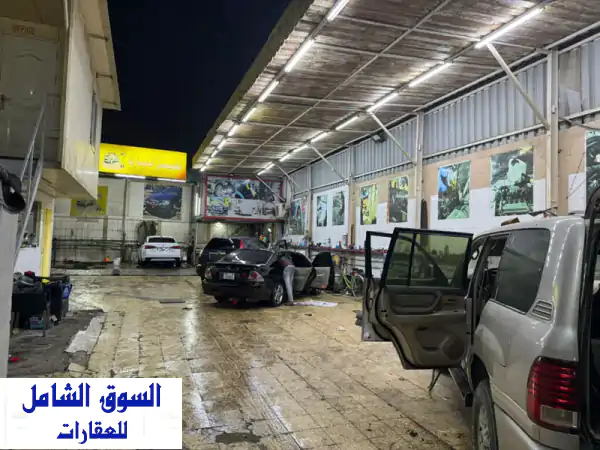 مغسل سيارات للبيع في عجمان الصناعية 2 الموقع منطقة الصناعية 2  موقع مميز وحيوي المساحة 300 متر ...